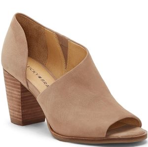 Lucky Brand Block Booties